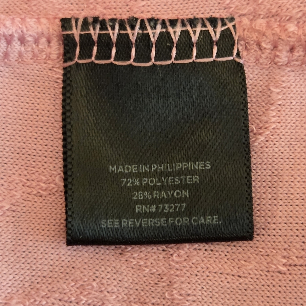 Vera Wang Short Sleeve Textured Shirt XL - Picture 5 of 6